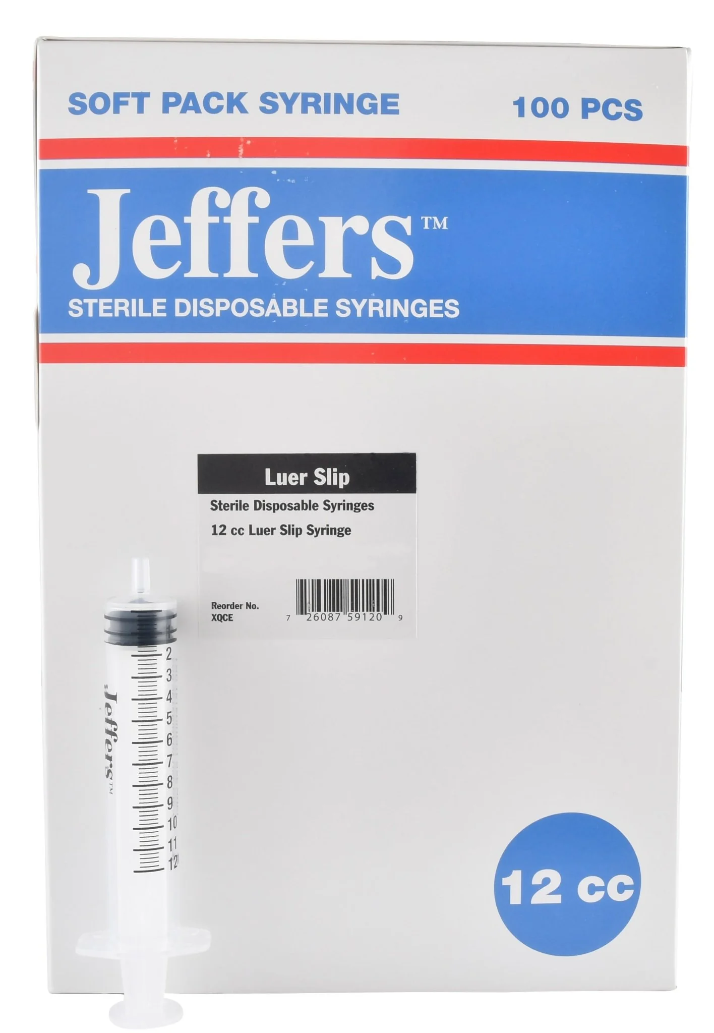 Luer Slip Syringes, Box of 100 - Pet's Shop