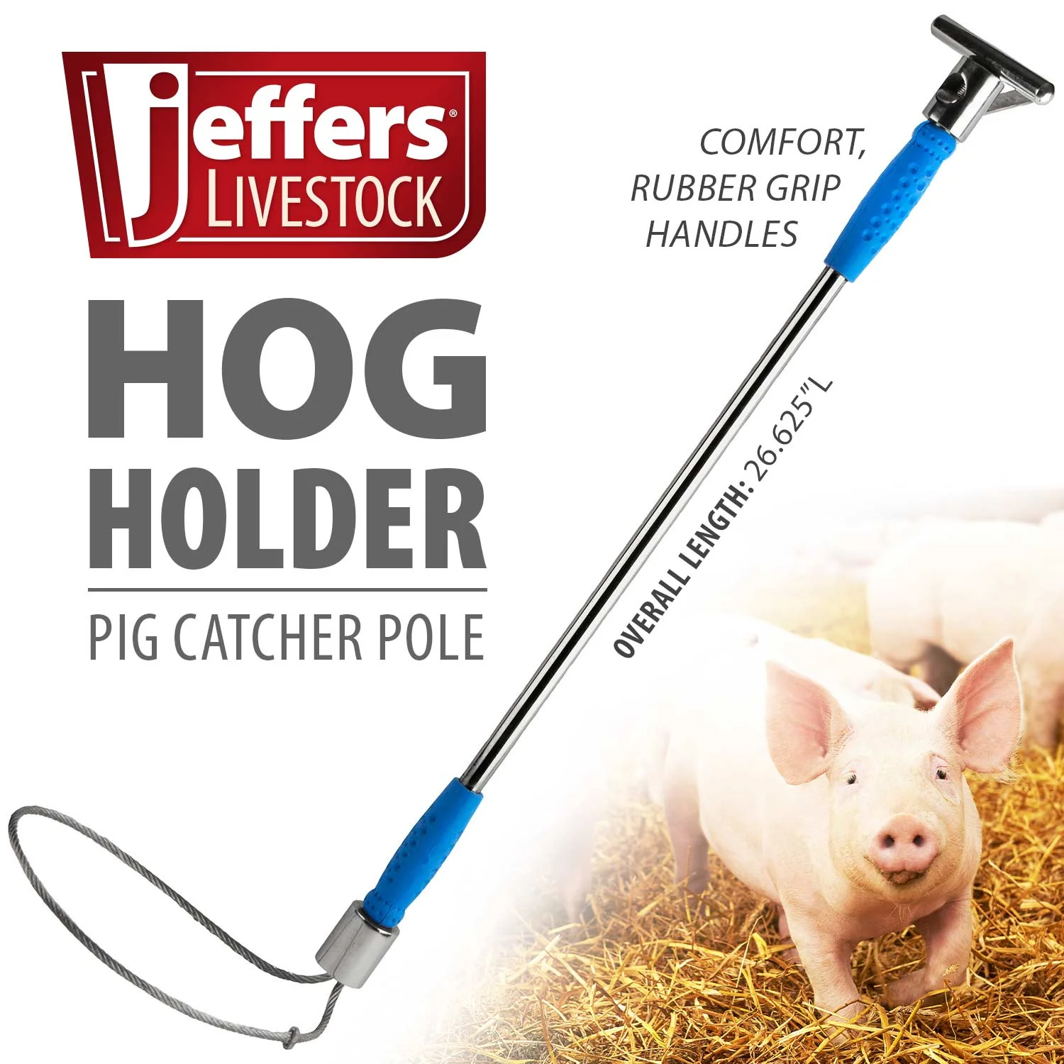 Hog Holder Pig Catcher Pole - Pet's Shop