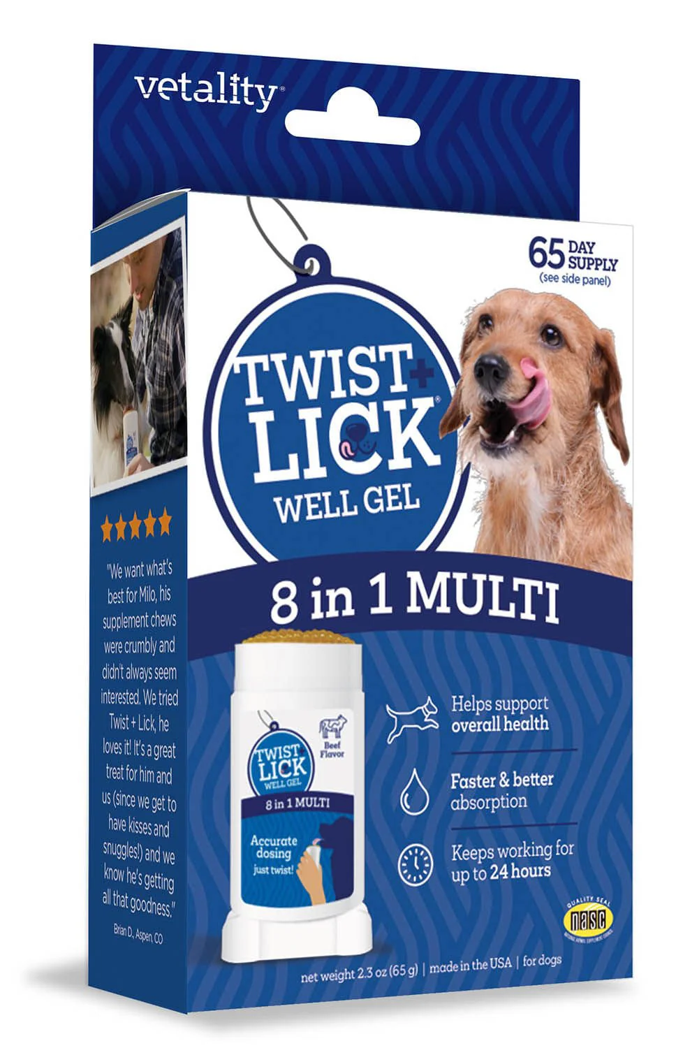 Twist & Lick 8 in 1 Supplement for Dogs - Pet's Shop