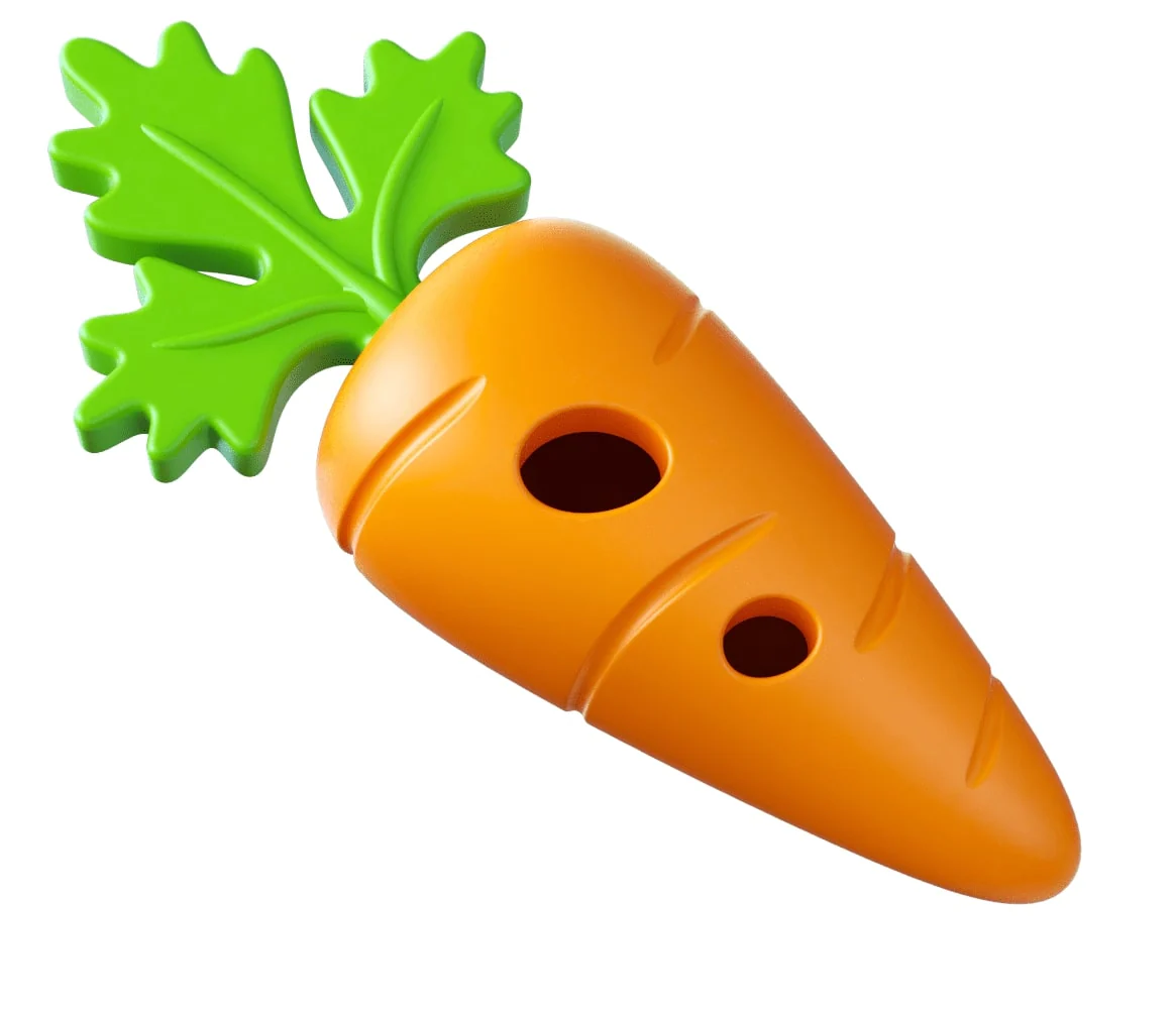 Baby Carrot Chew Toy, Small - Pet's Shop
