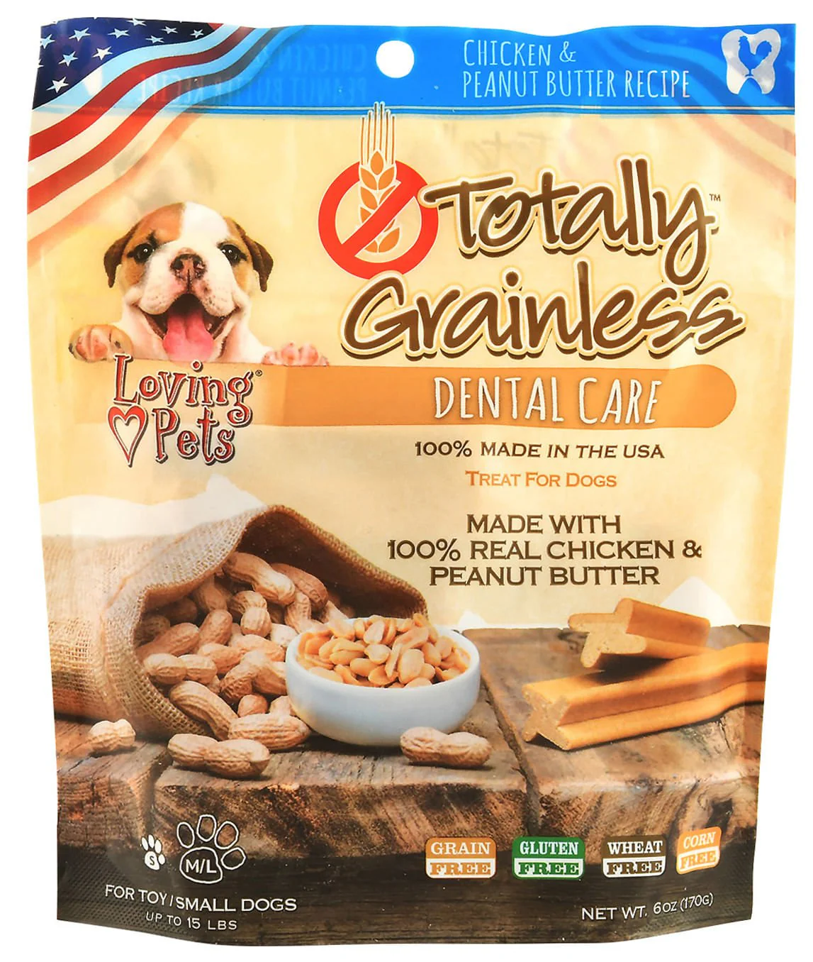 Totally Grainless Dental Care Treat, 6 oz - Pet's Shop