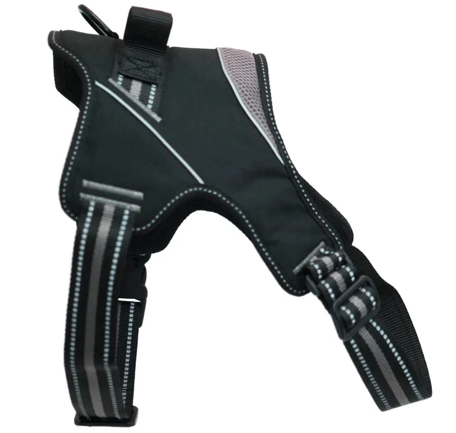Doggy Tales Patented Hart Harness, Gray - Pet's Shop