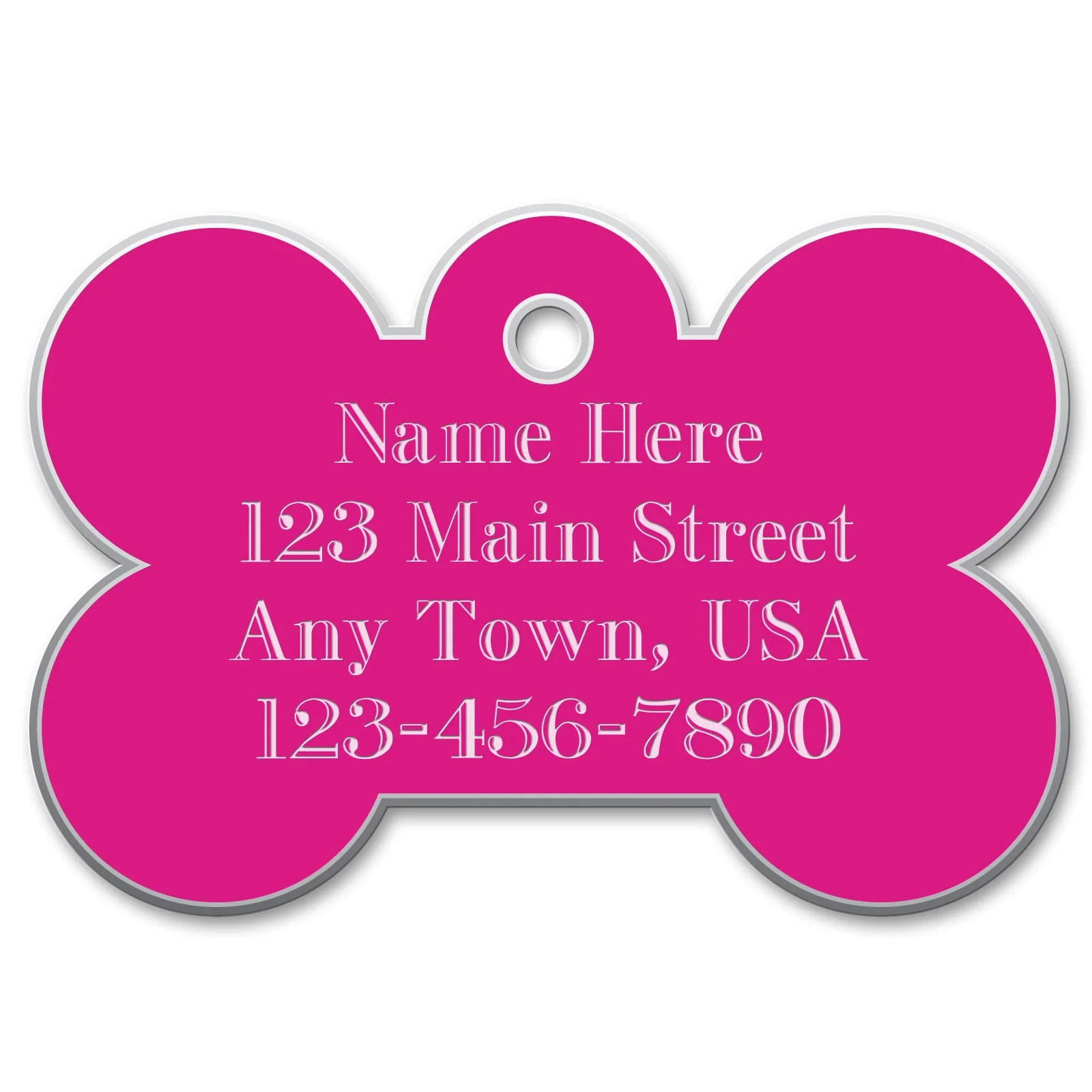 Small Bone Custom Personalzed Dog Tags - Pet's Shop