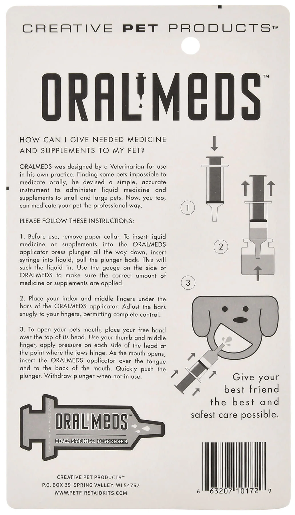 Oral Meds Dispenser - Pet's Shop