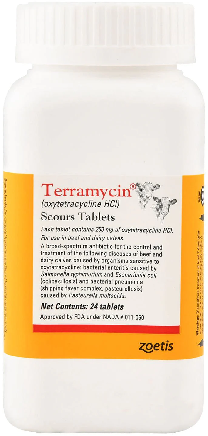 Terramycin Scour Tablets - Pet's Shop