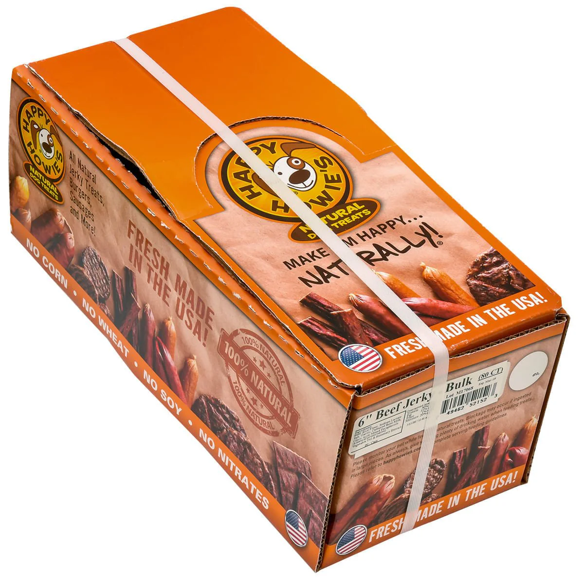 Happy Howie's Beef Jerky Strips - Pet's Shop