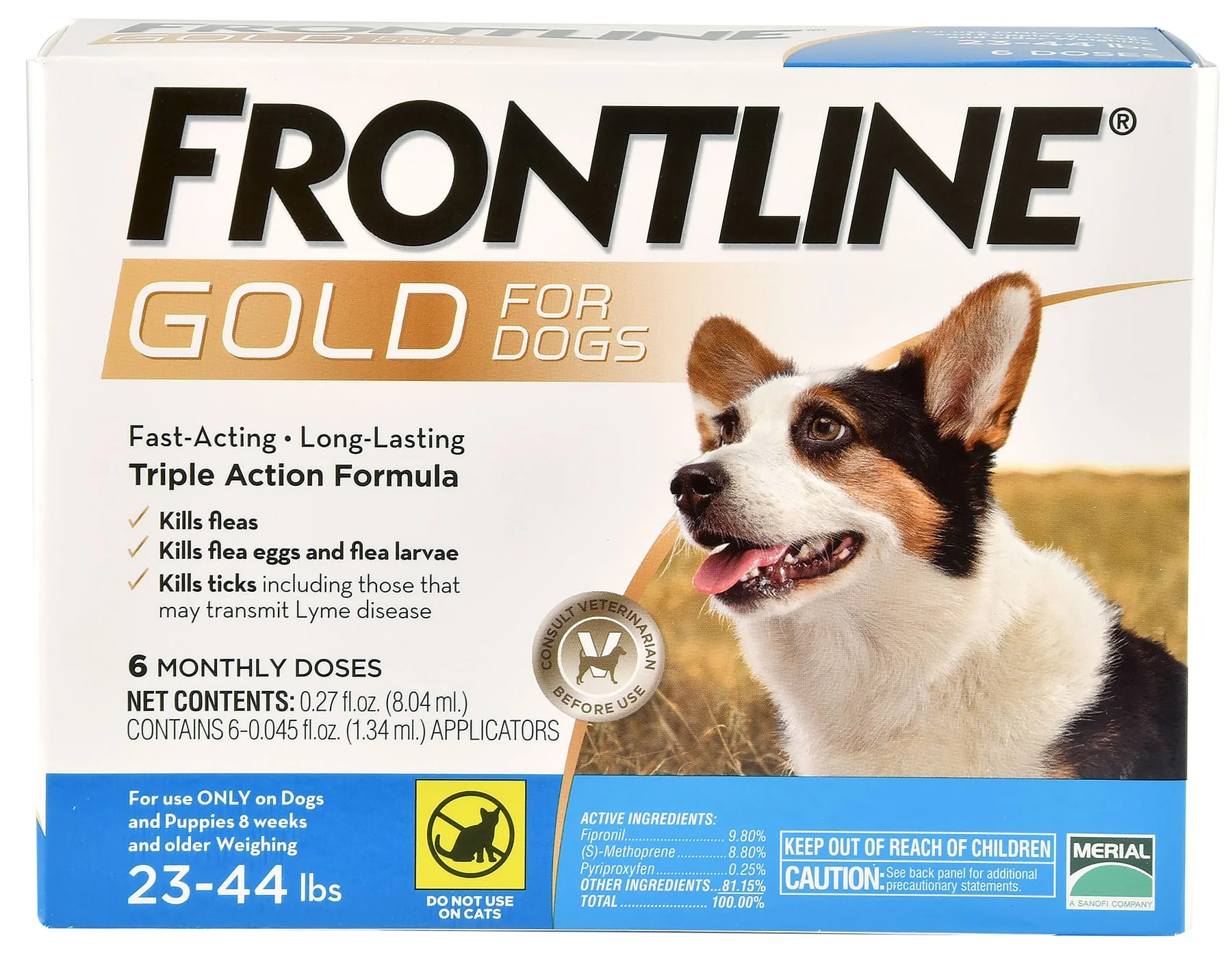 Frontline Gold for Dogs, 6-pack - Pet's Shop