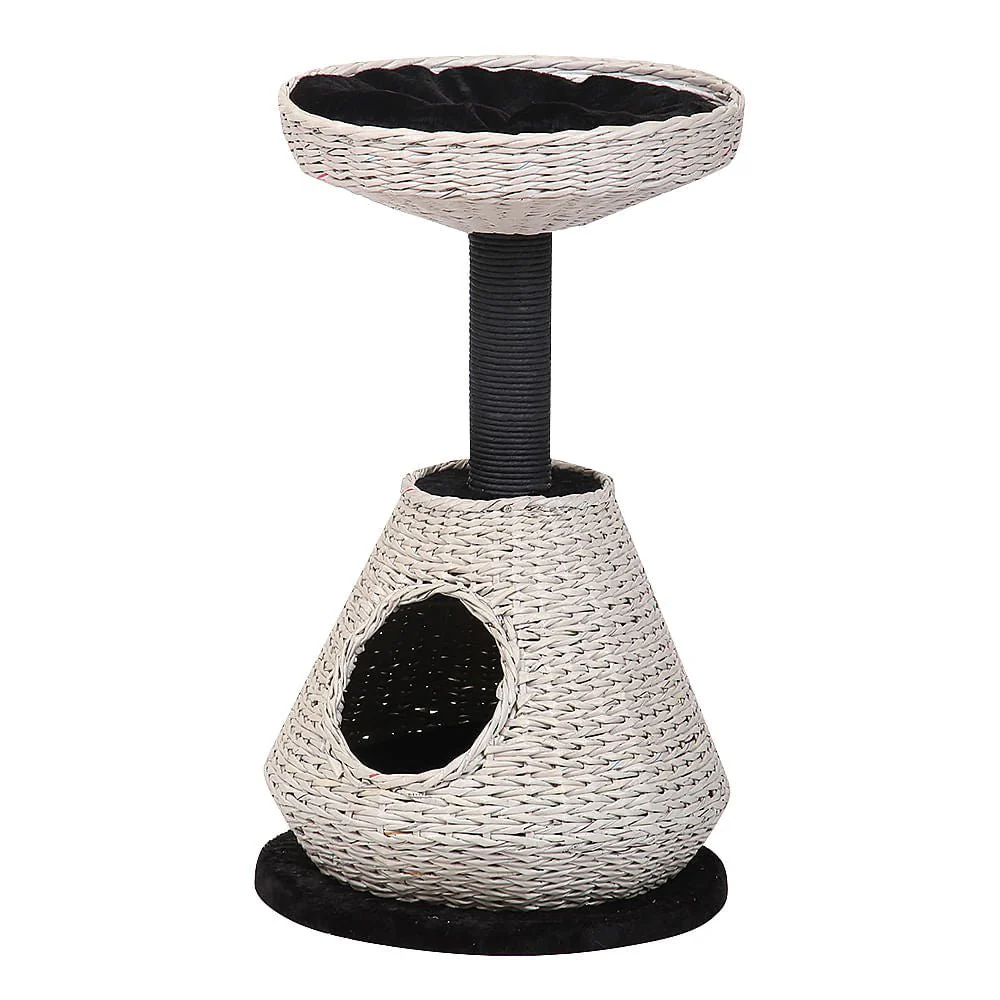 Cat Hide-Away with Lounge Tower - Pet's Shop