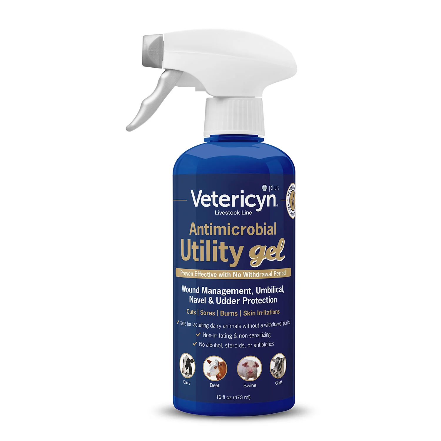 Vetericyn Plus Utility Gel, 16 oz - Pet's Shop