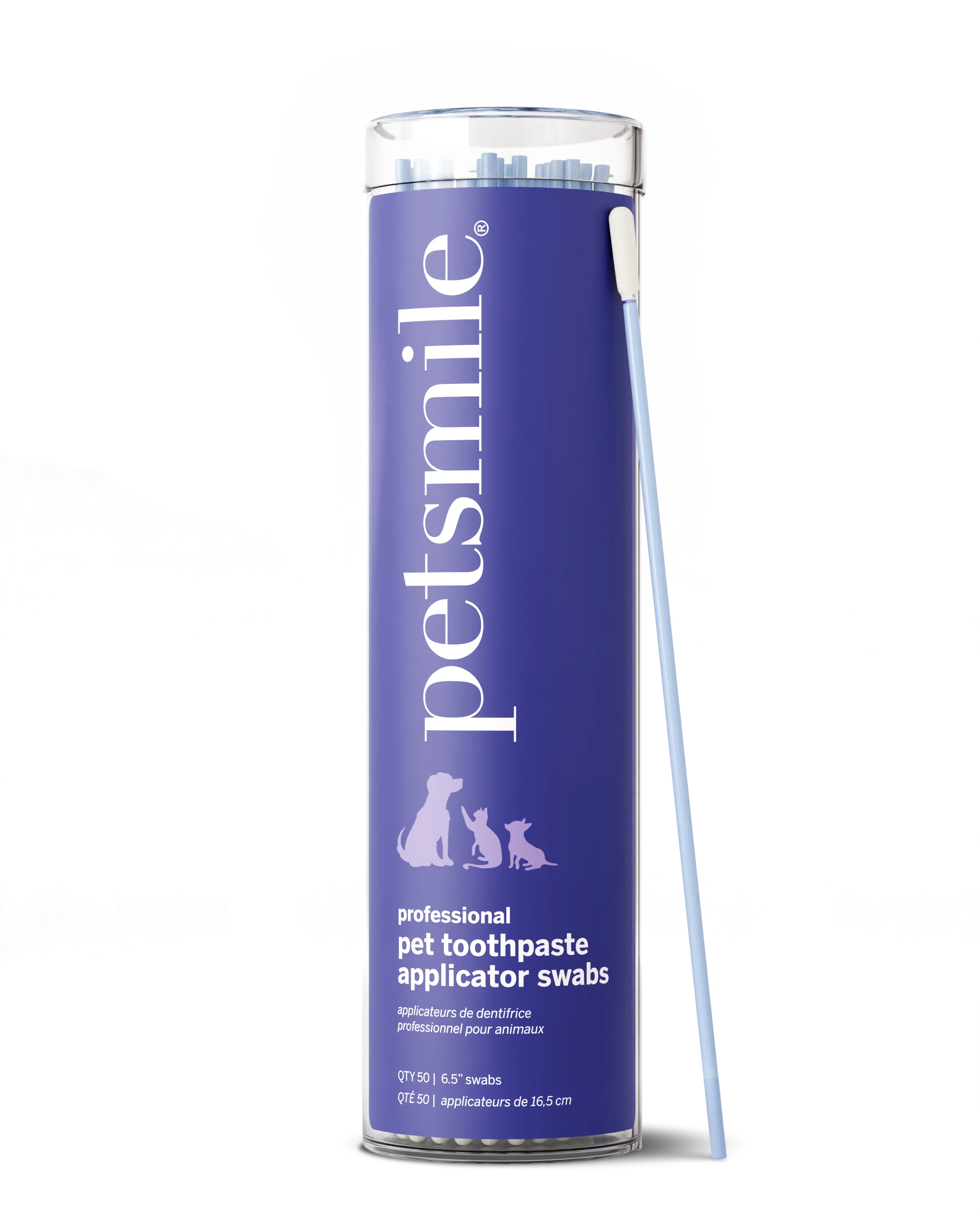 Petsmile Professional Pet Toothpaste Applicator Swabs, 50 ct - Pet's Shop