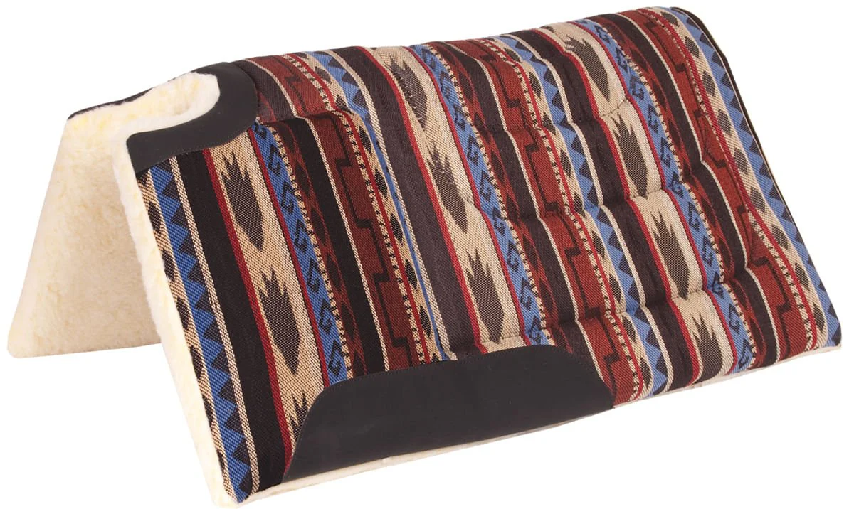Mustang Sierra Herculon Cut Back & Built Up Saddle Pad, 30