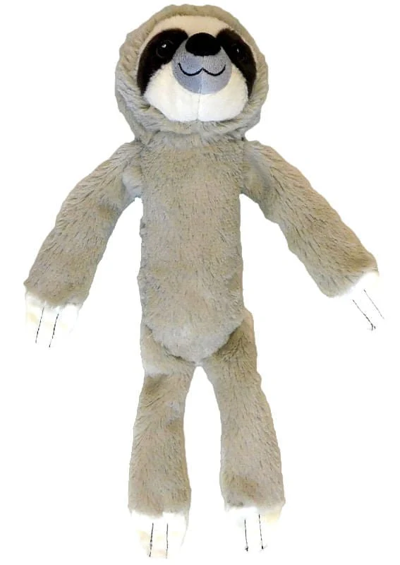 Shake & Squeak Plush Sloth Dog Toy, Assorted - Pet's Shop