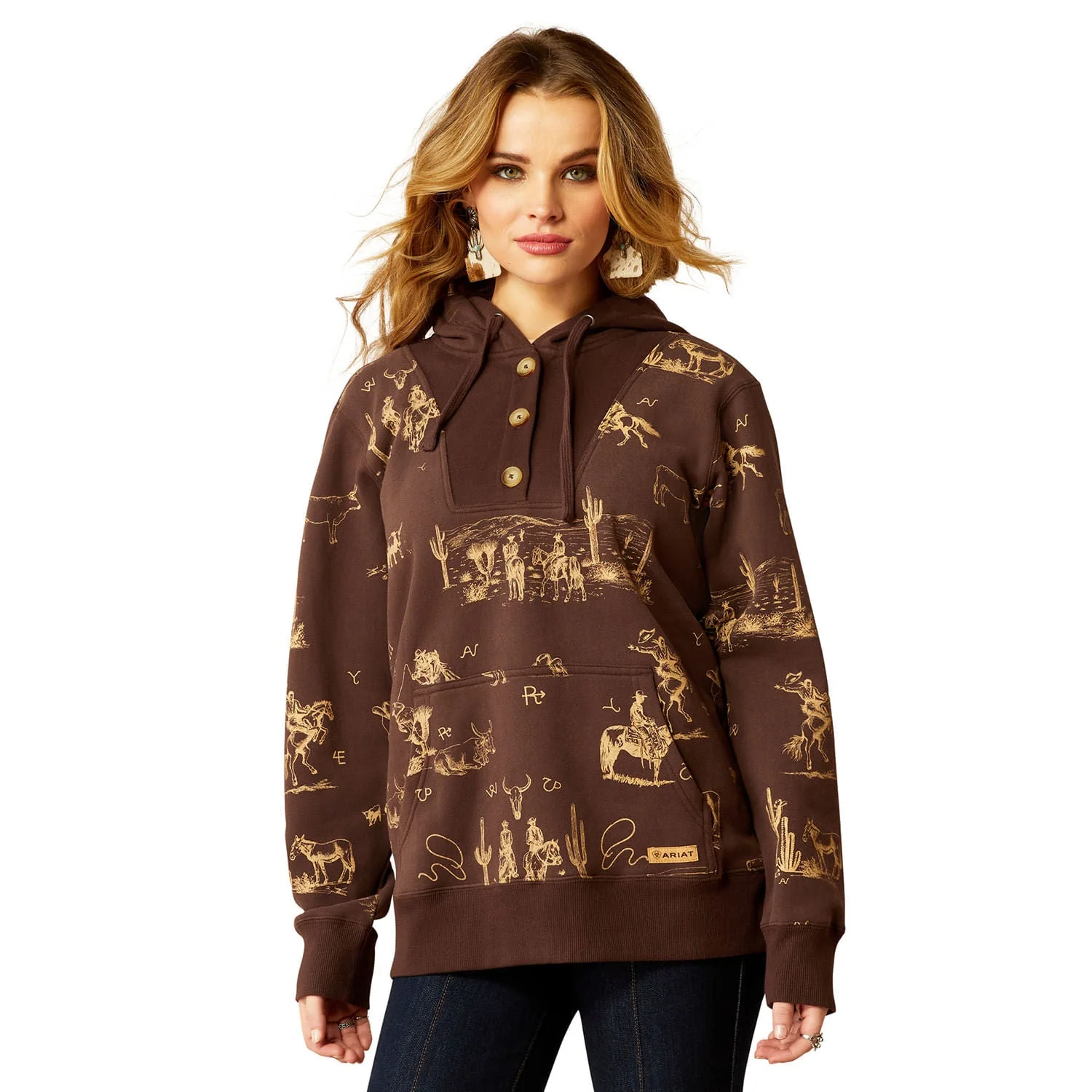 Ariat Women's Ranchin' Hoodie - Pet's Shop