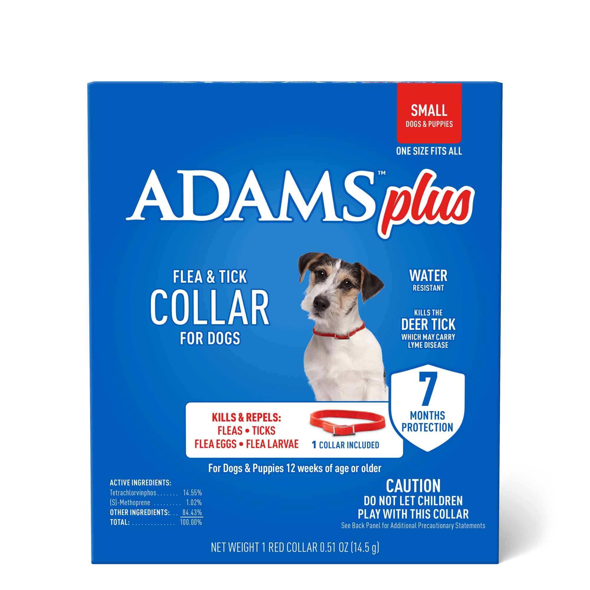 Adams Plus Dog Flea & Tick Collar - Pet's Shop