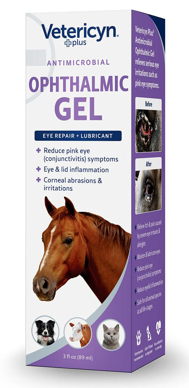 Vetericyn Plus Ophthalmic Gel, 3 oz - Pet's Shop