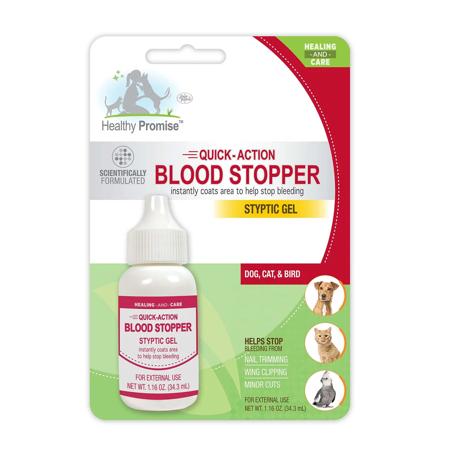 Healthy Promise Pet Blood Stopper Gel, 1.16 oz - Pet's Shop