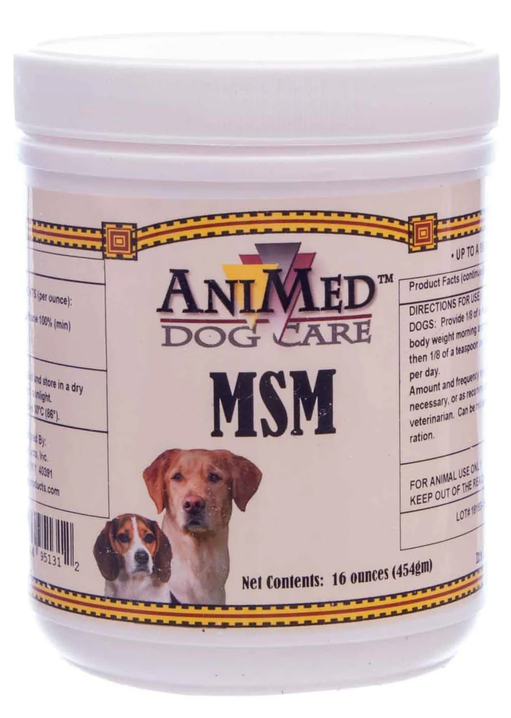 MSM, 16 oz - Pet's Shop