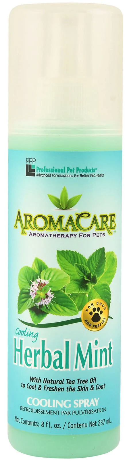 AromaCare Herbal Mint Cooling Spray, 8 oz - Pet's Shop