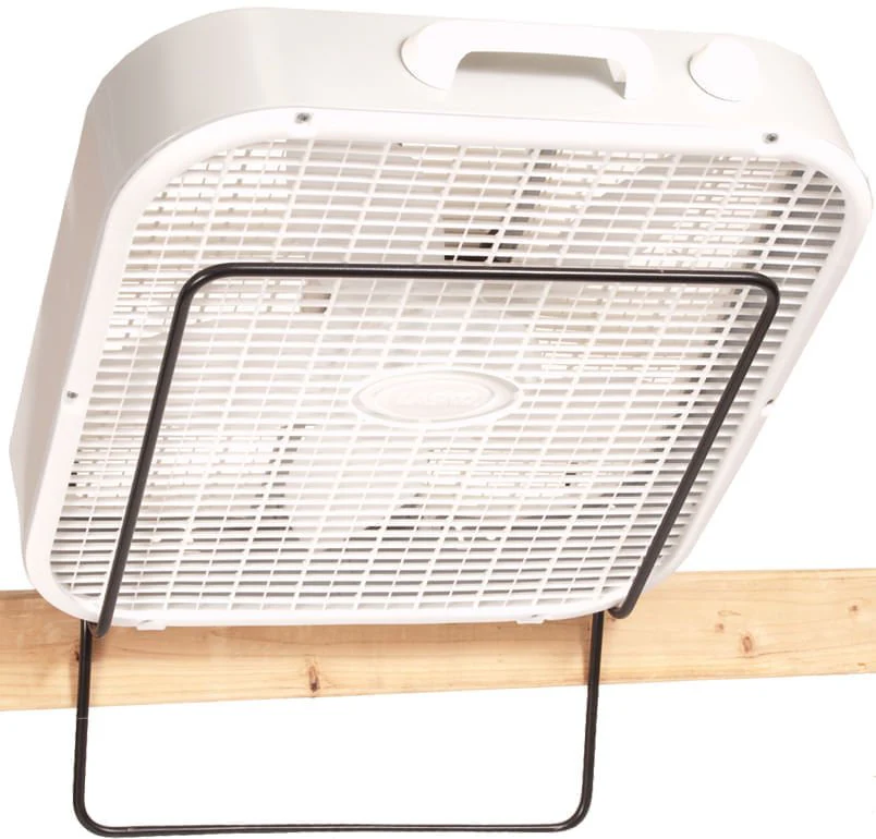 Metal Box Fan Holder - Pet's Shop
