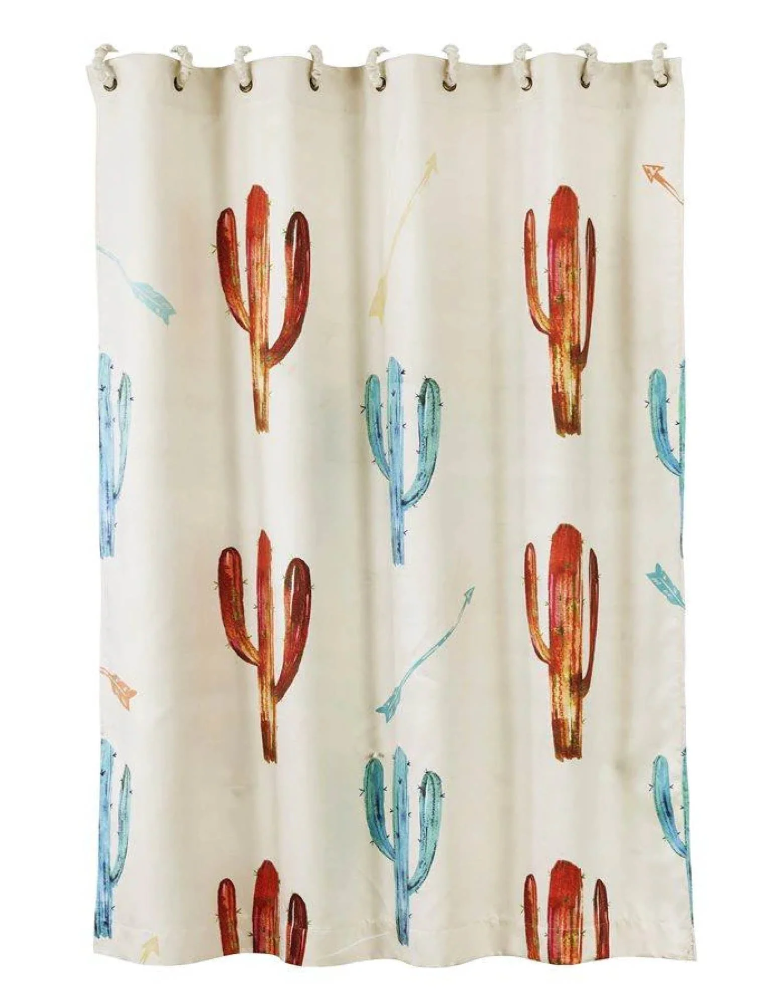 Cactus & Arrow Shower Curtain - Pet's Shop