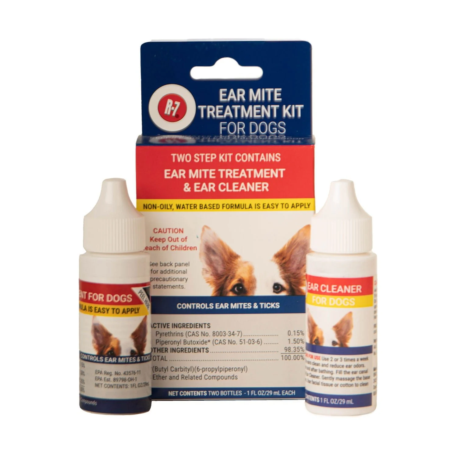 R-7M Ear Mite Treatment Kit - Pet's Shop