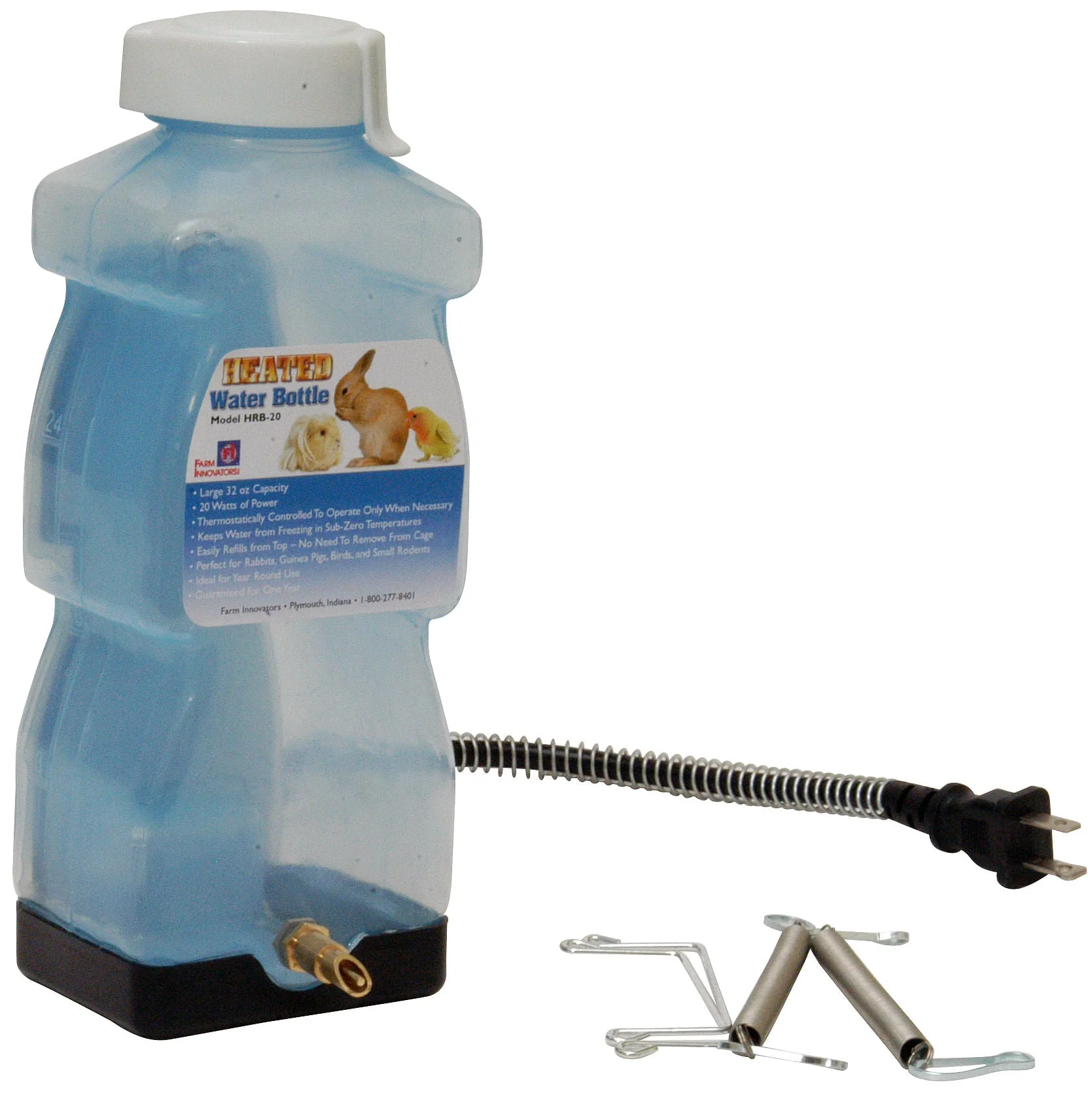 Heated Water Bottle, 32 oz - Pet's Shop