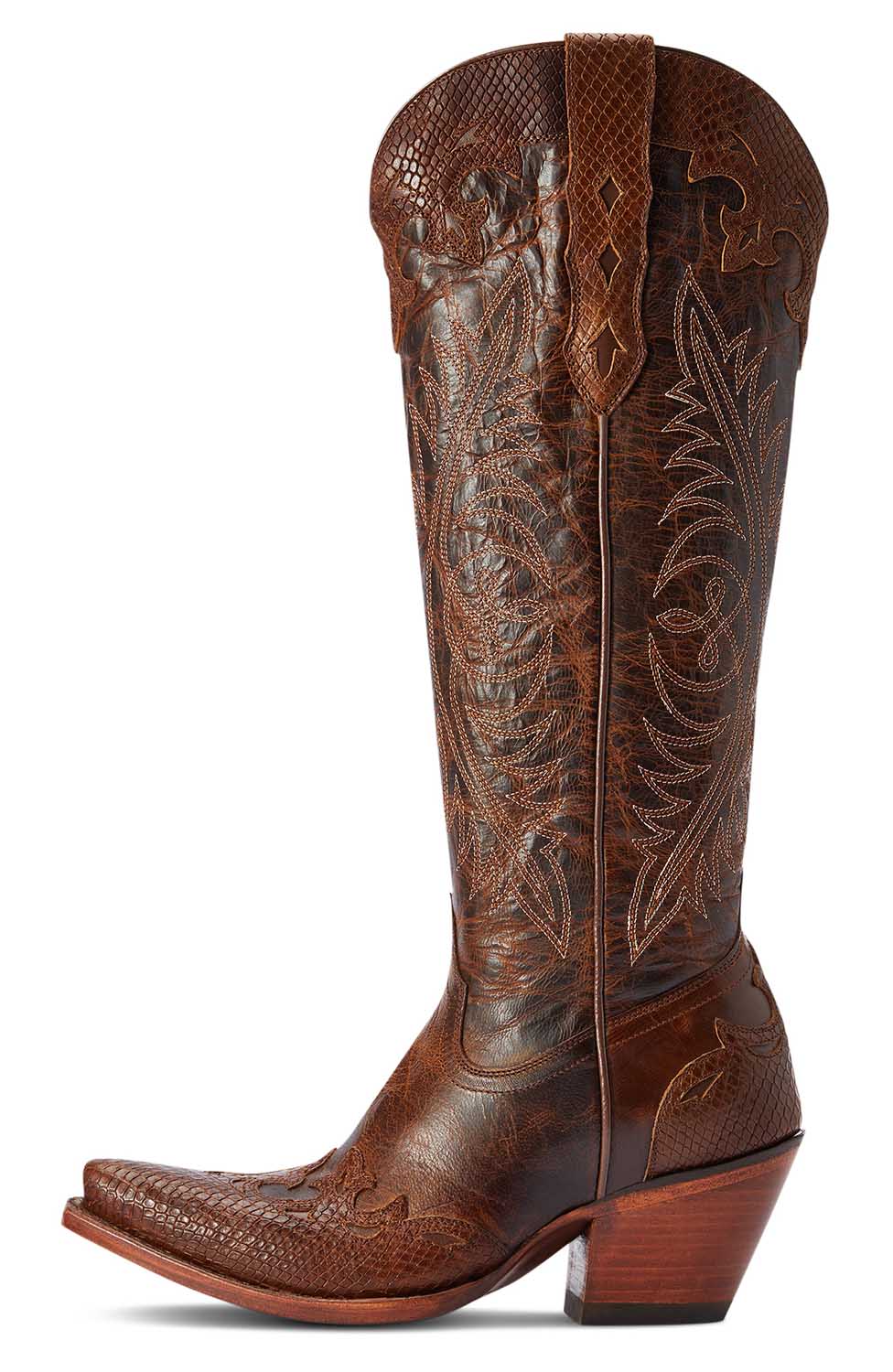 Ariat Women's Geneva StretchFit Western Boot, Rye - Pet's Shop