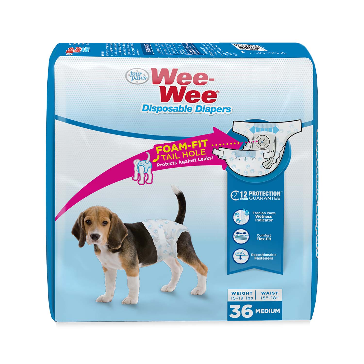 Wee-Wee Disposable Dog Diapers - Pet's Shop