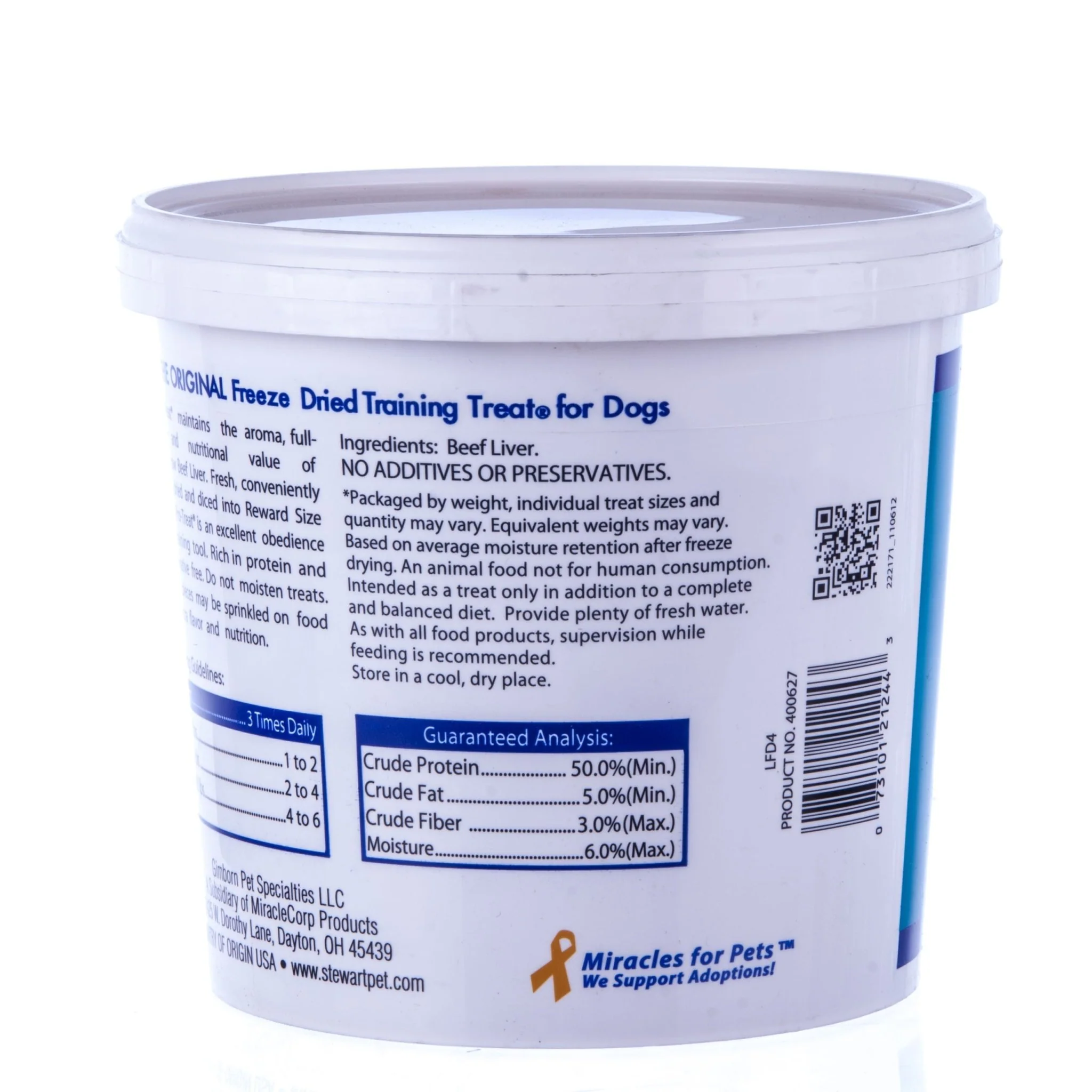 Stewart Pro-Treat Freeze Dried Beef Liver Treats - Pet's Shop