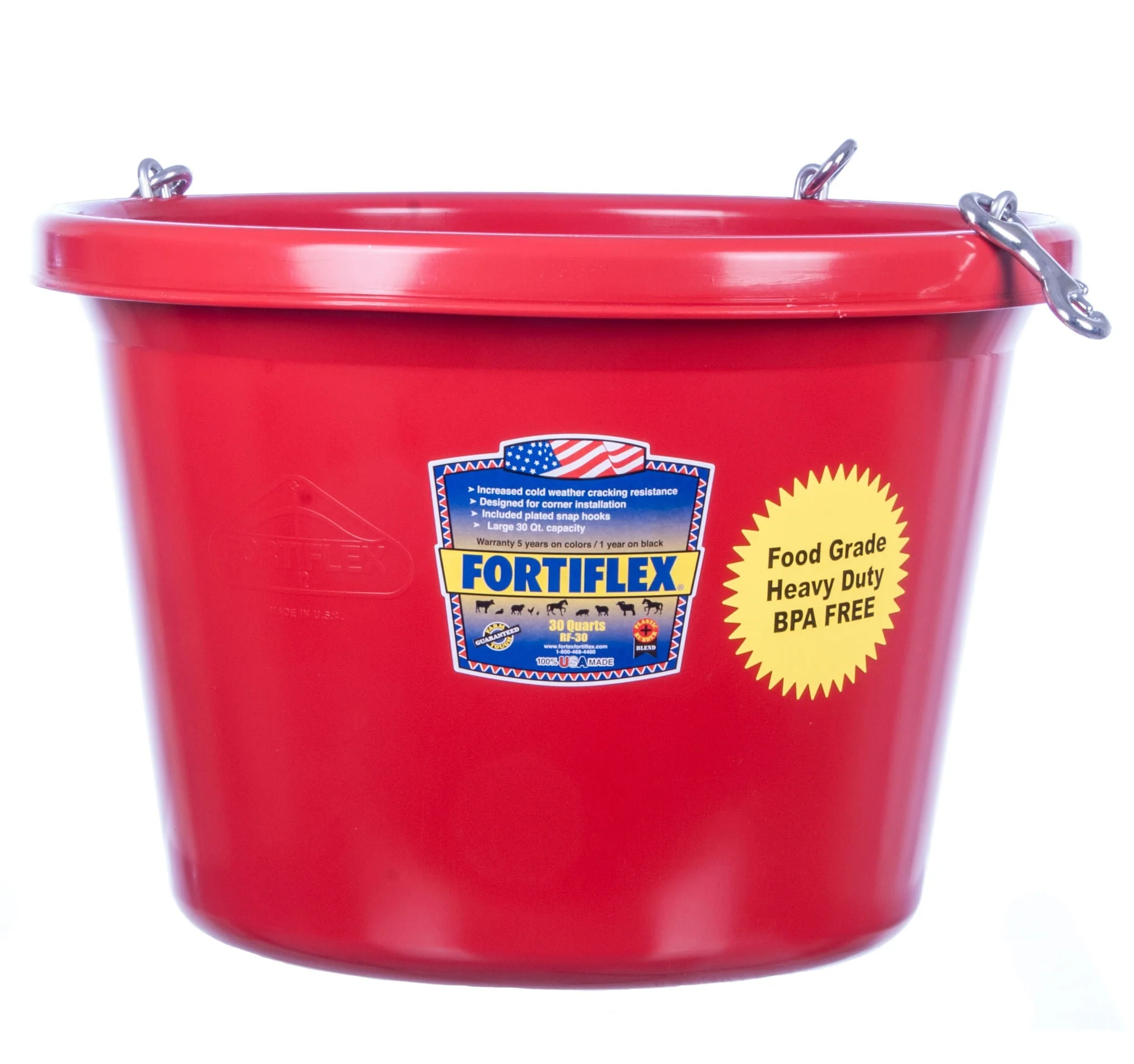 Fortiflex RF30 Large 30 Qt Round Feeder Tub - Pet's Shop