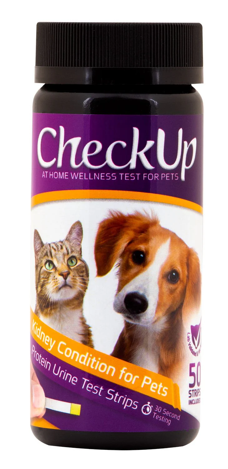 CheckUp Kidney Condition Detection Test Strips, Dog/Cat - Pet's Shop