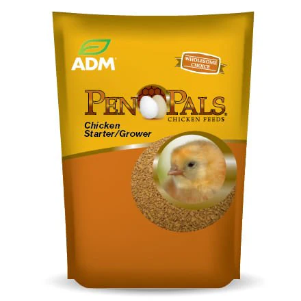 ADM Pen Pals Chicken Feed Starter/Grower, 5 lb - Pet's Shop