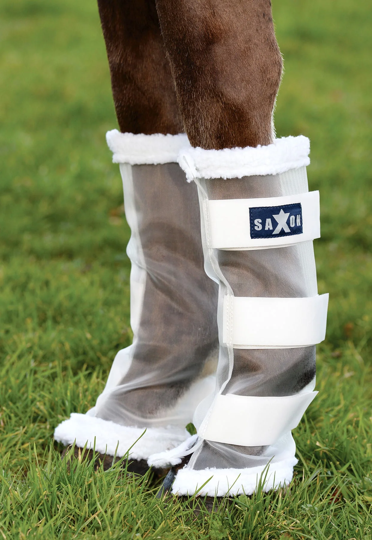Saxon Leg Wraps Horse Fly Boots, Set of 4 - Pet's Shop