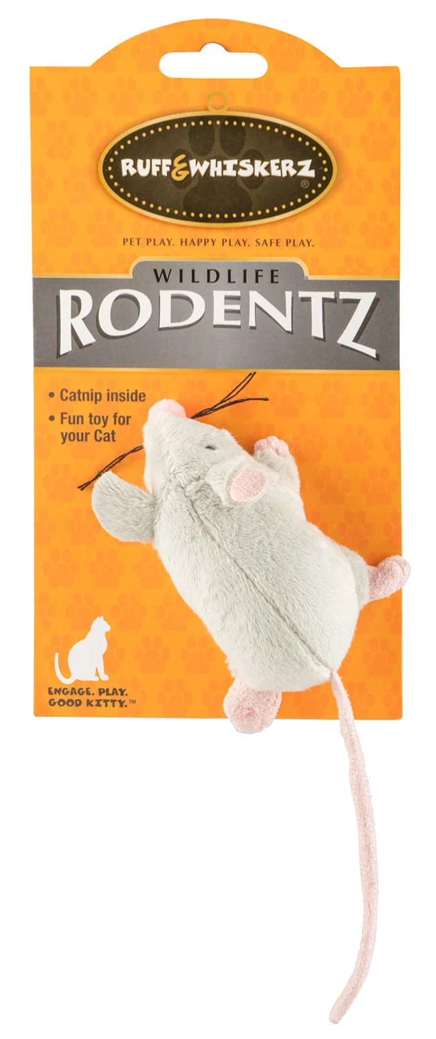 Mouse Cat Toy, Gray - Pet's Shop