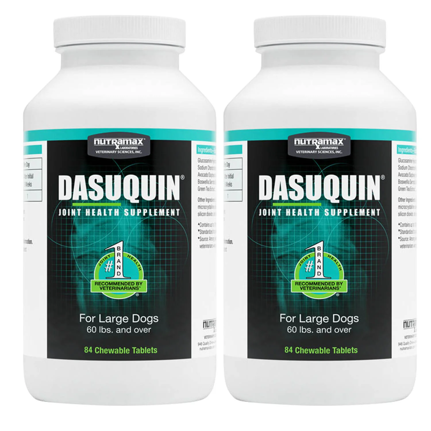 Nutramax Dasuquin for Dogs, Joint Health Supplement, Contains Glucosamine, Plus Chondroitin, ASU, and More, Supports Healthy Joints, Chewable Tablets - Pet's Shop