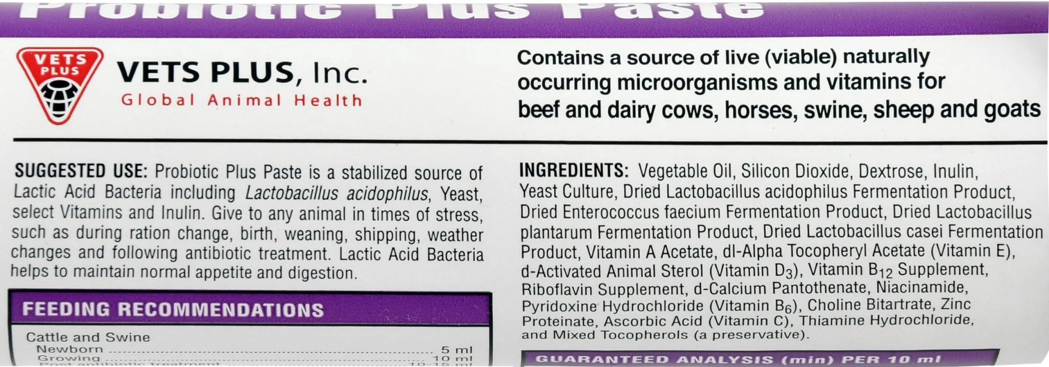 Probiotic Plus Paste - Pet's Shop