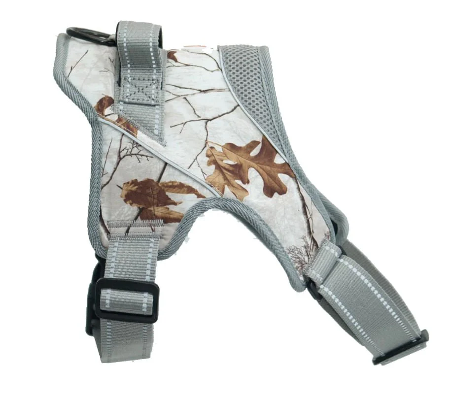 Doggy Tales Patented Realtree Hart Harness, Snow - Pet's Shop