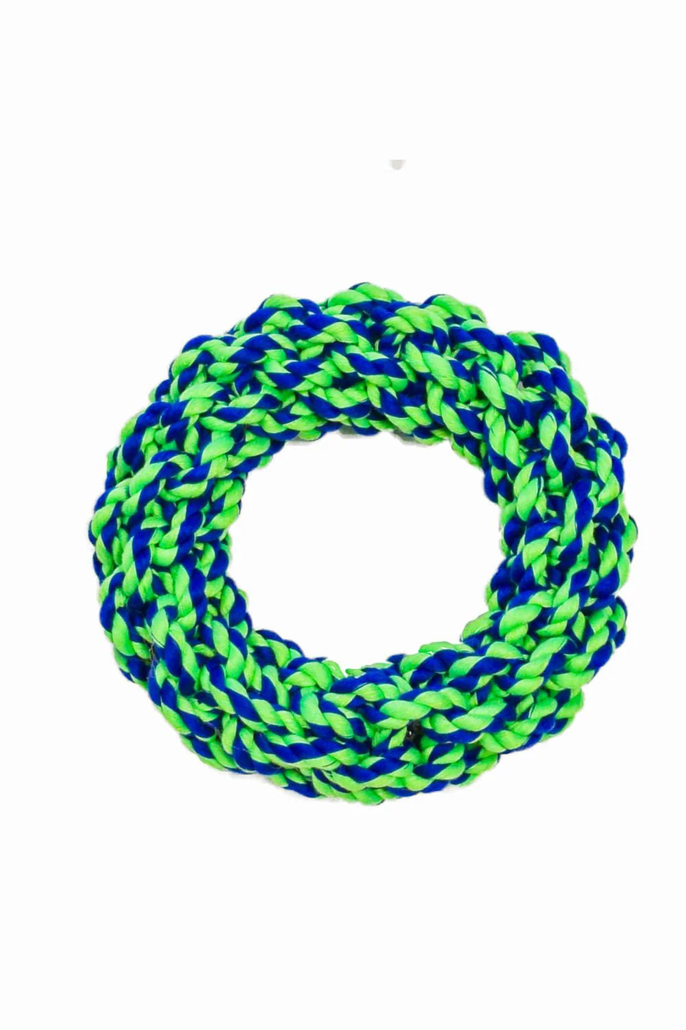 Rugged Rope 7 inch Ring Dog Toy, Tough 100% Cotton - Pet's Shop