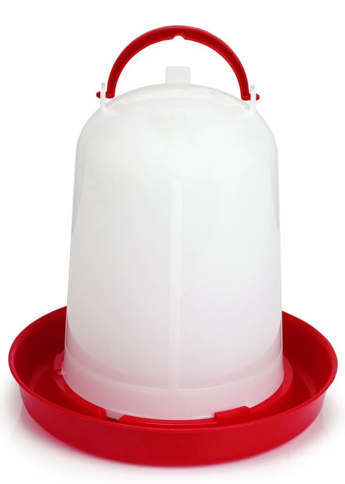 Economy Plastic Chicken Waterer, 3 Liter - Pet's Shop