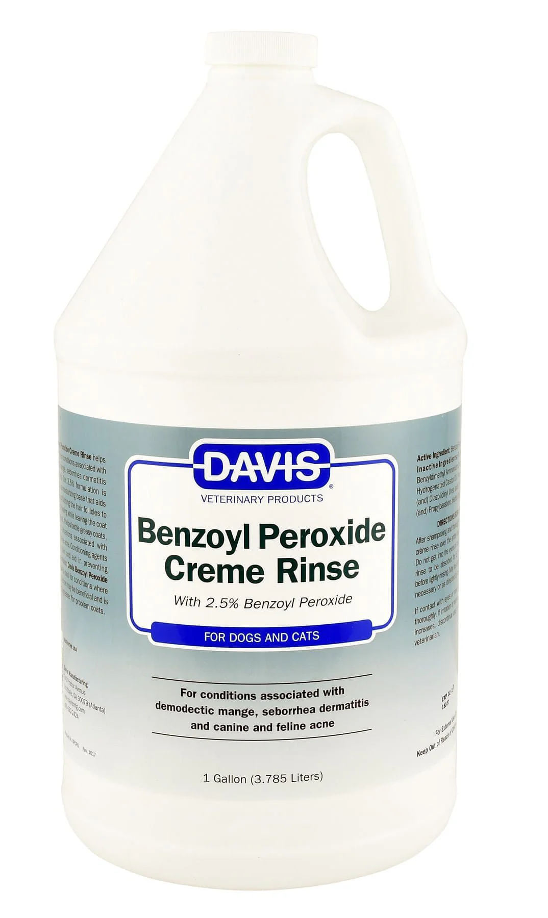 Davis Benzoyl Peroxide Creme Rinse - Pet's Shop