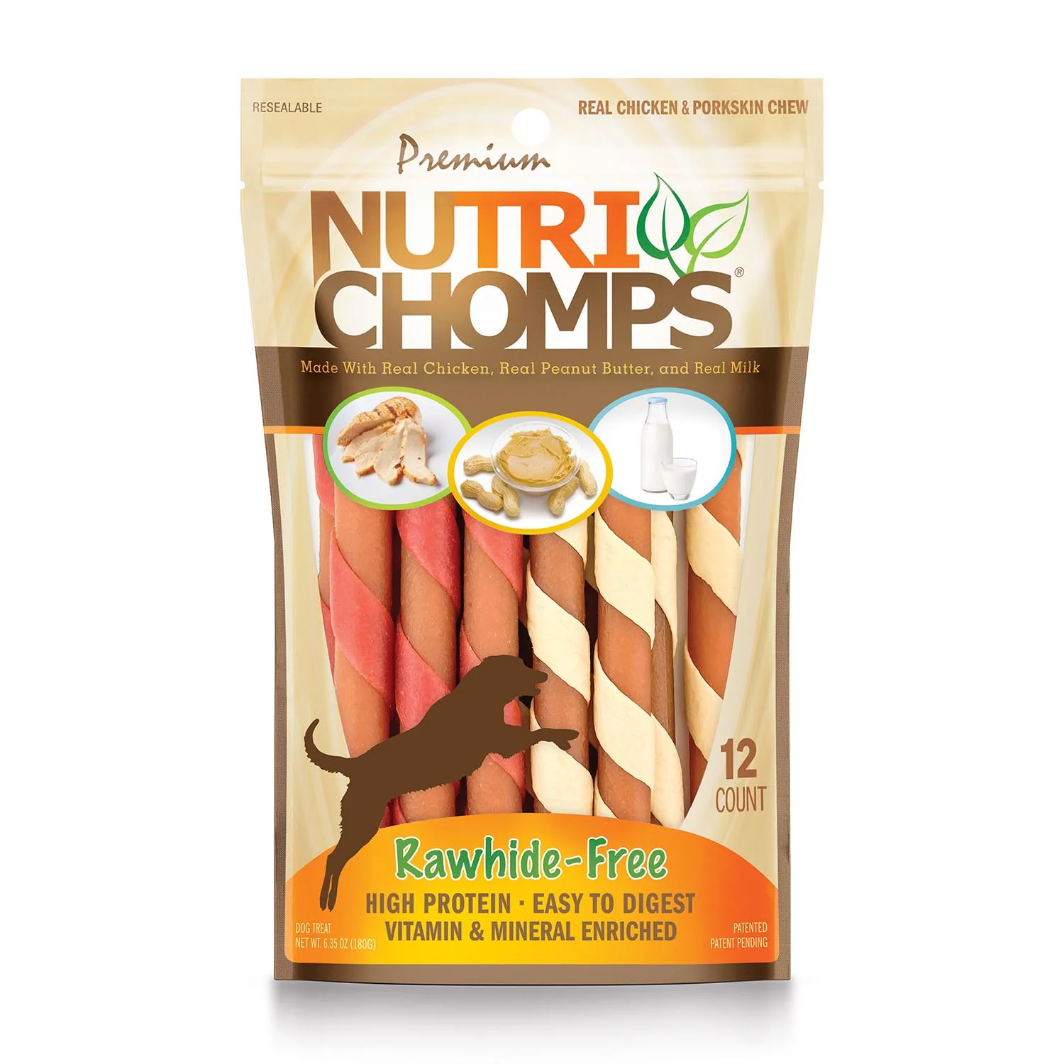 NutriChomps Assorted Mini Twist 12ct - Pet's Shop
