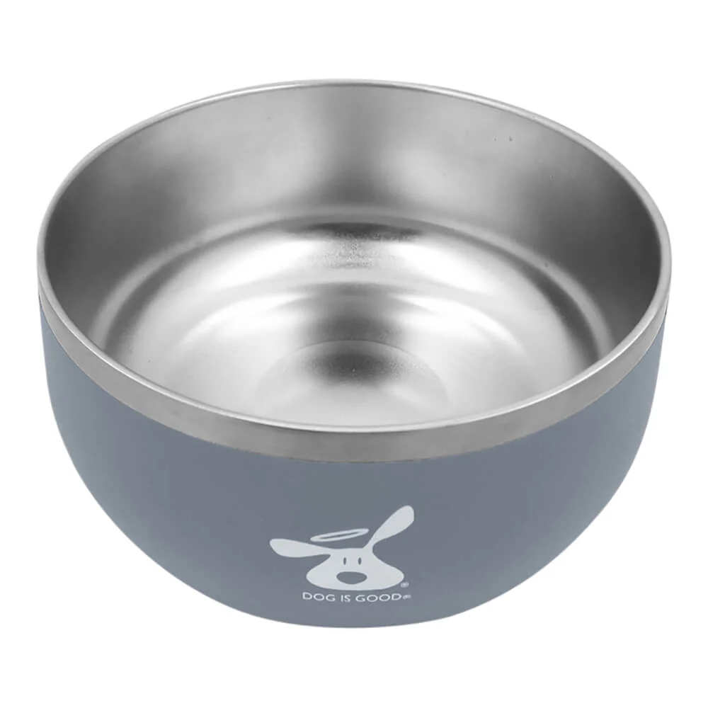 Dog is Good Stainless Steel Dog Bowl - Pet's Shop