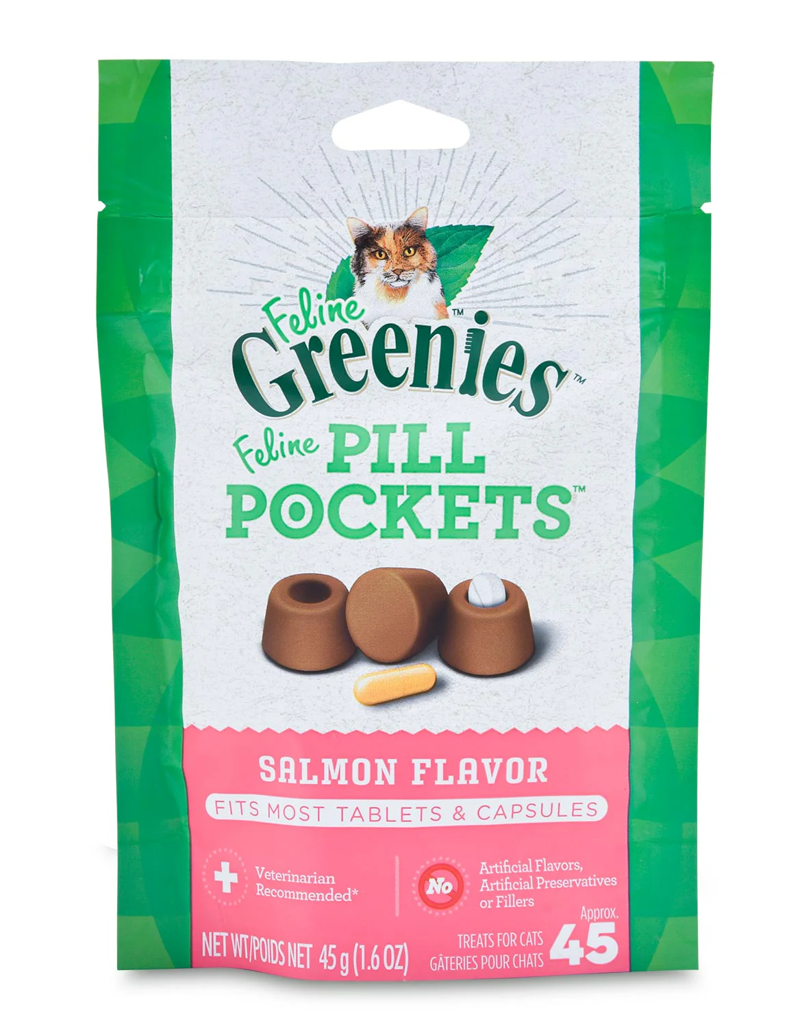 Greenies Pill Pockets for Cats, 45 ct - Pet's Shop