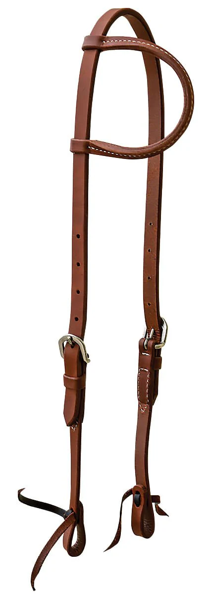 Cashel Harness Leather Slip Ear Headstall - Pet's Shop