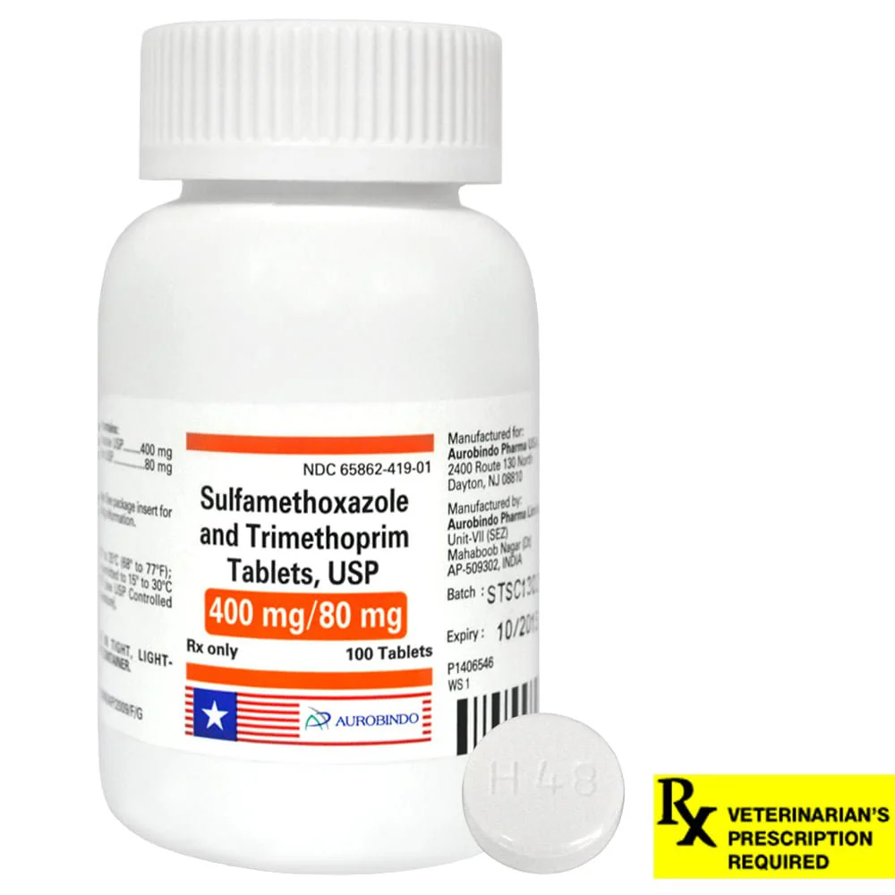 Rx SMZ TMP (Generic) Tablets - Pet's Shop