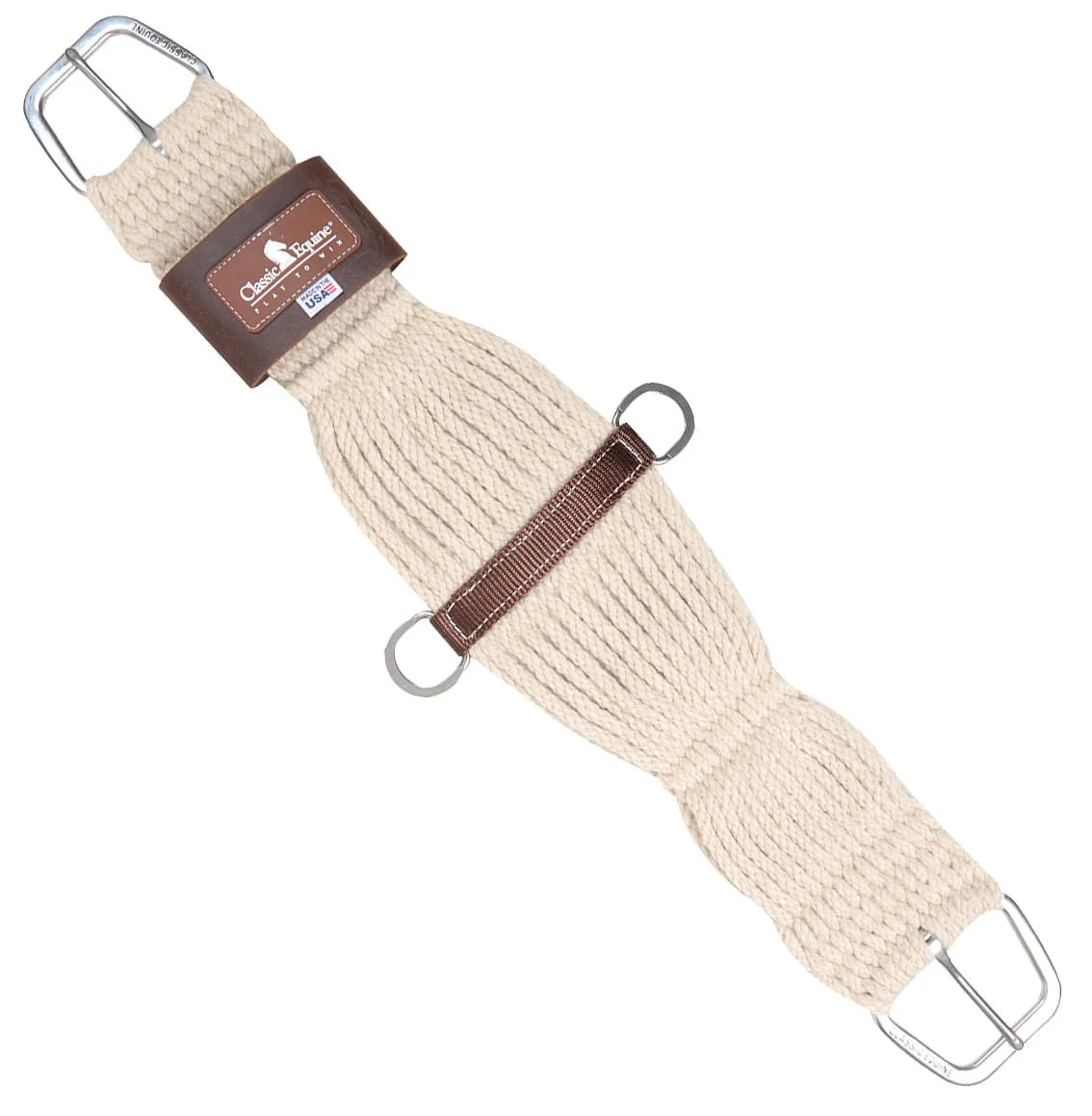 Classic Equine Blended Mohair Roper Cinch, 27-Strand - Pet's Shop