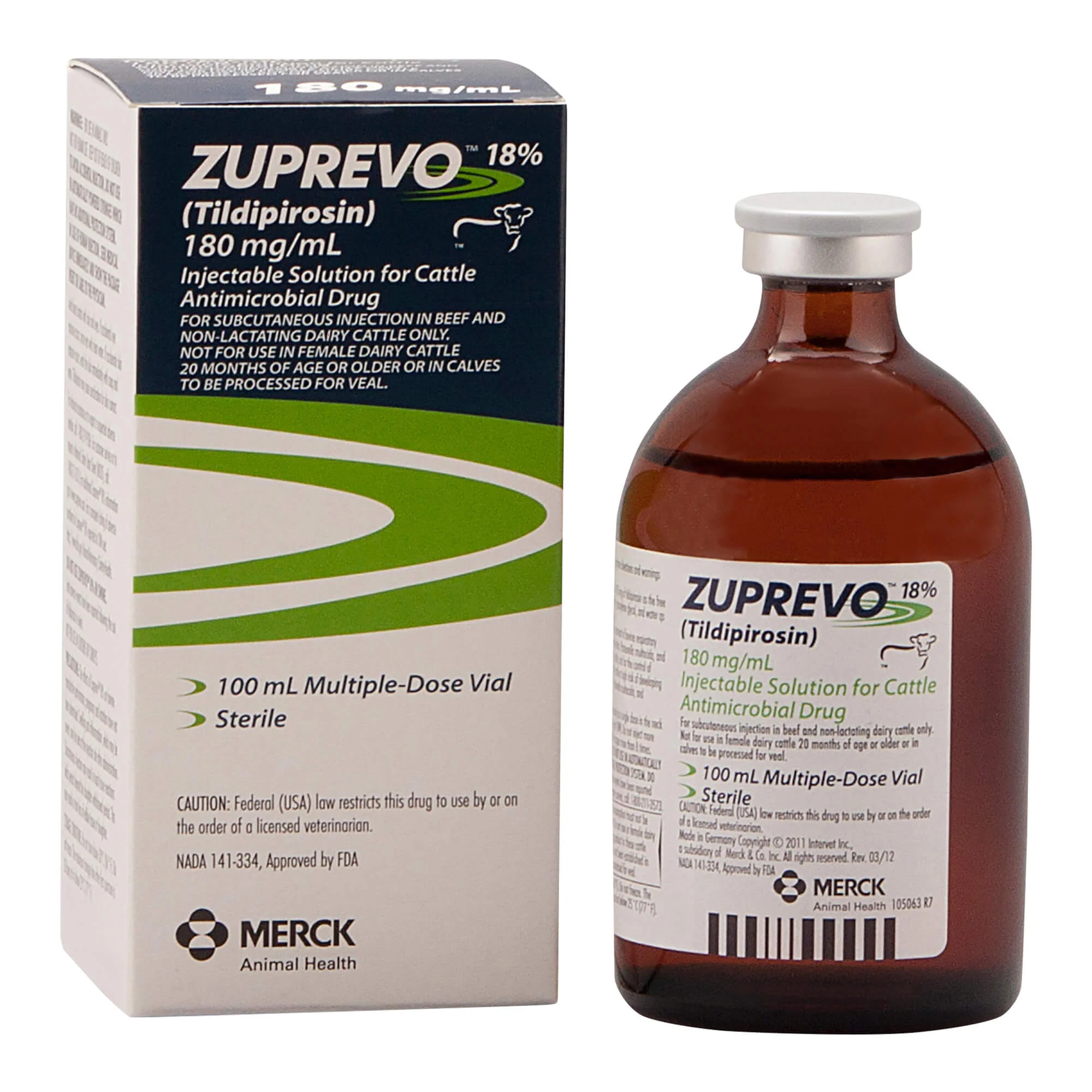 Rx Zuprevo 18% (tildipirosin) Injectable Solution for Cattle - Pet's Shop