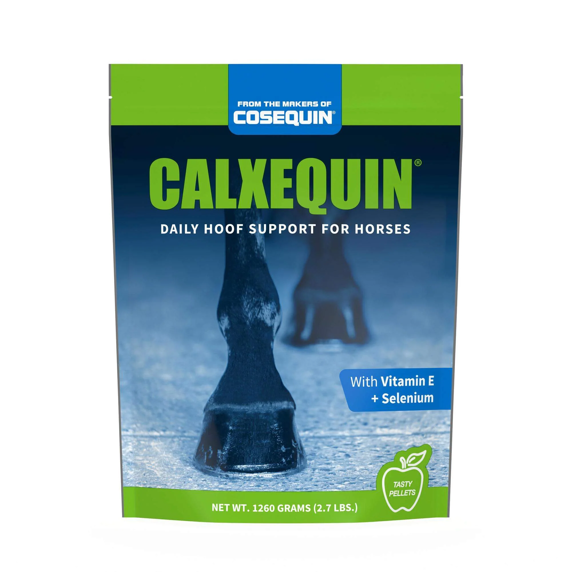 Nutramax Cosequin Calxequin Pellets Daily Hoof Support for Horses, 1260 Grams - Pet's Shop
