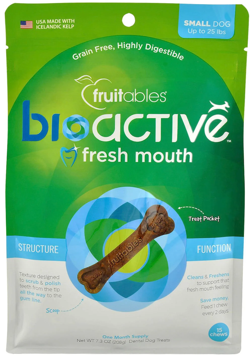 Fruitables BioActive Fresh Mouth Dental Chews - Pet's Shop