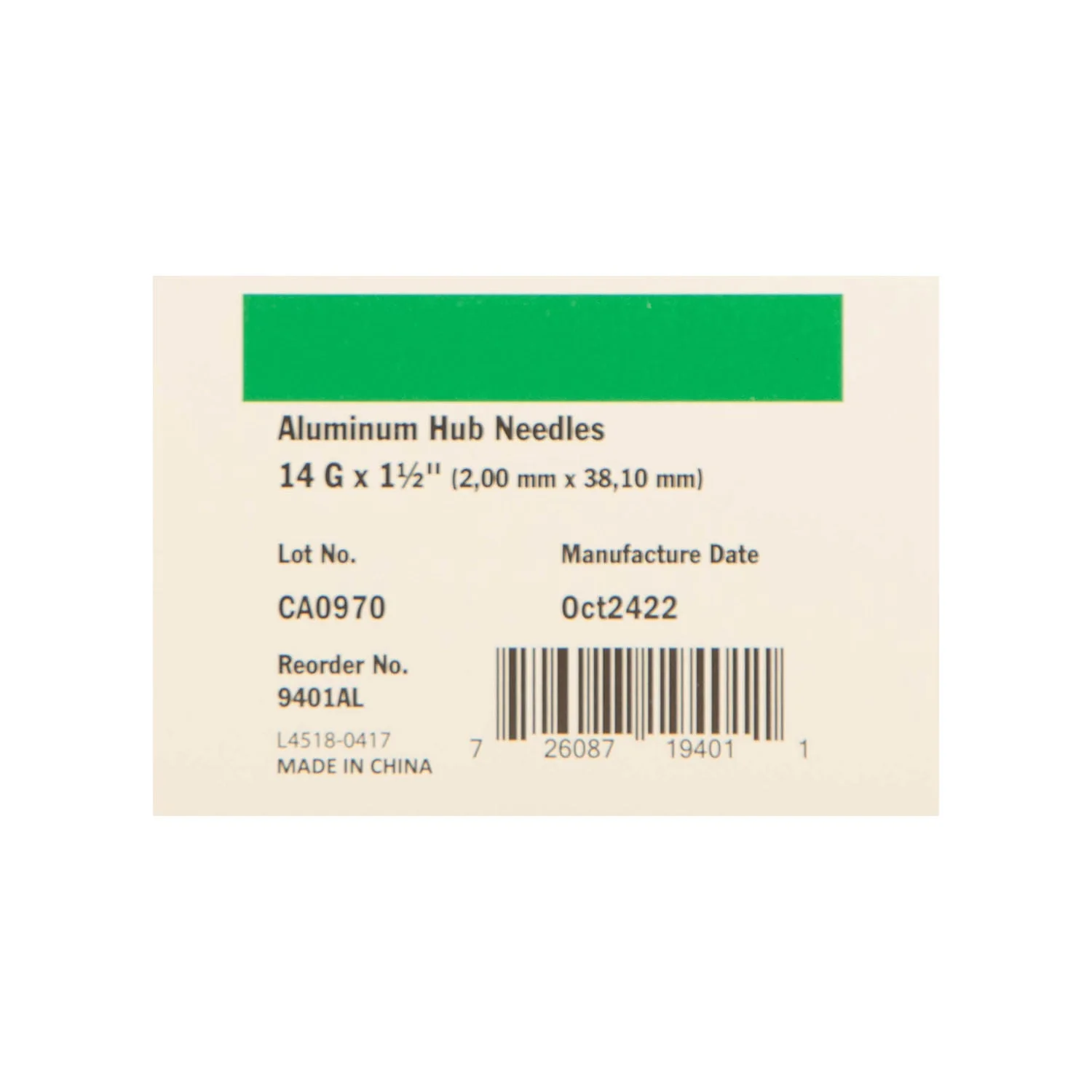 Ideal Aluminum Hub Needles, Box of 100 - Pet's Shop